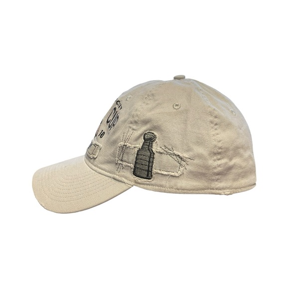 Chicago Blackhawks 2010 Stanley Cup Gray Cap Old Time Hockey Embroidered OSFA - Picture 2 of 7